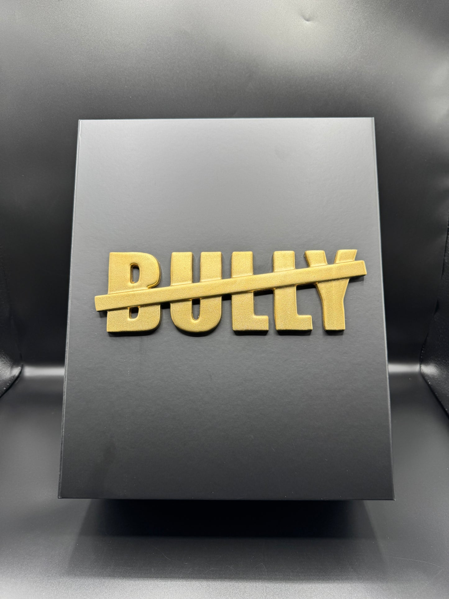 ANTI-BULLY GOLDEN GLOVES RESIN FIGURE
