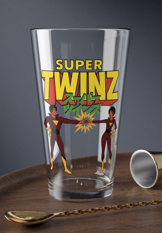 SUPER TWINZ Anime Collector Pint Glass